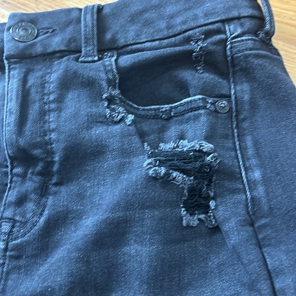 American eagle black jean skirt - Picture 3 of 4